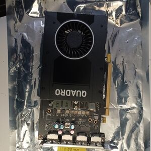 NVIDIA Quadro P2000 5GB GDDR5 Graphics Card 4 display ports output